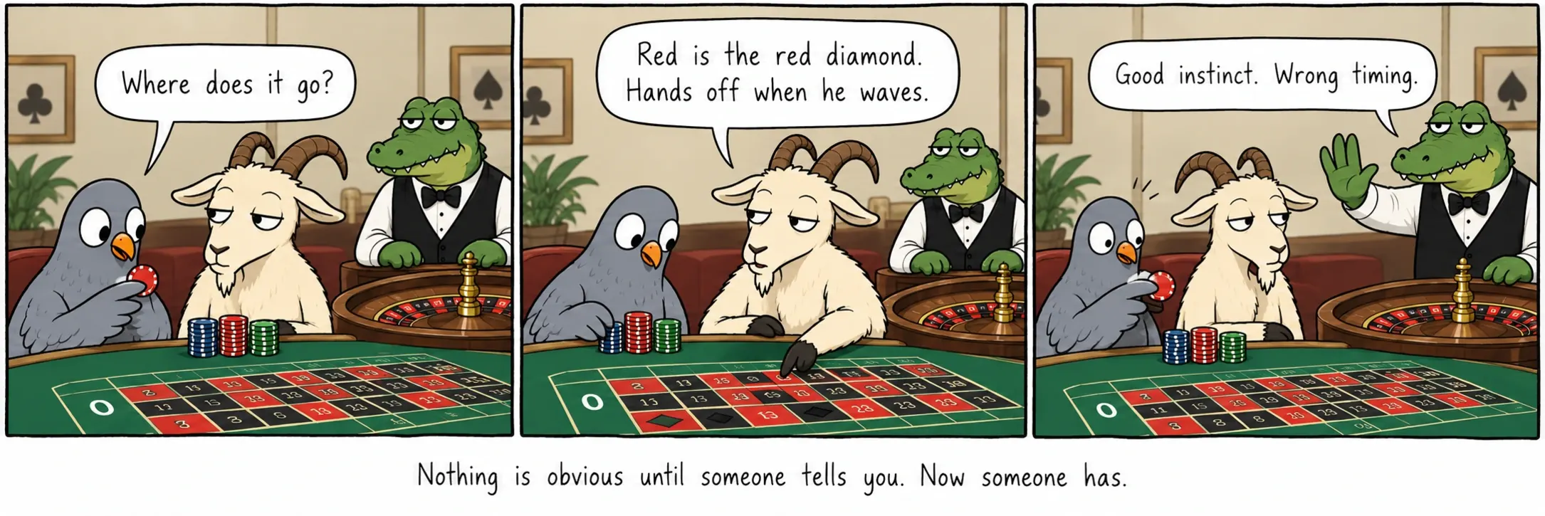 Intet er indlysende, før nogen fortæller det. Nu har nogen gjort det.